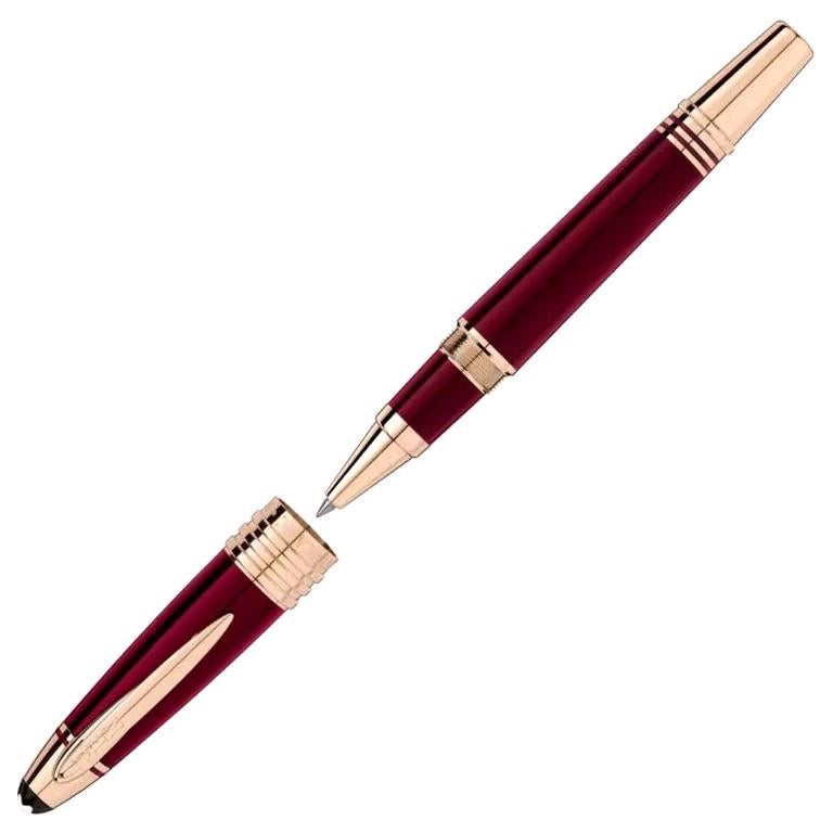 Montblanc John F. Kennedy Special Edition Burgundy Rollerball Pen 118082