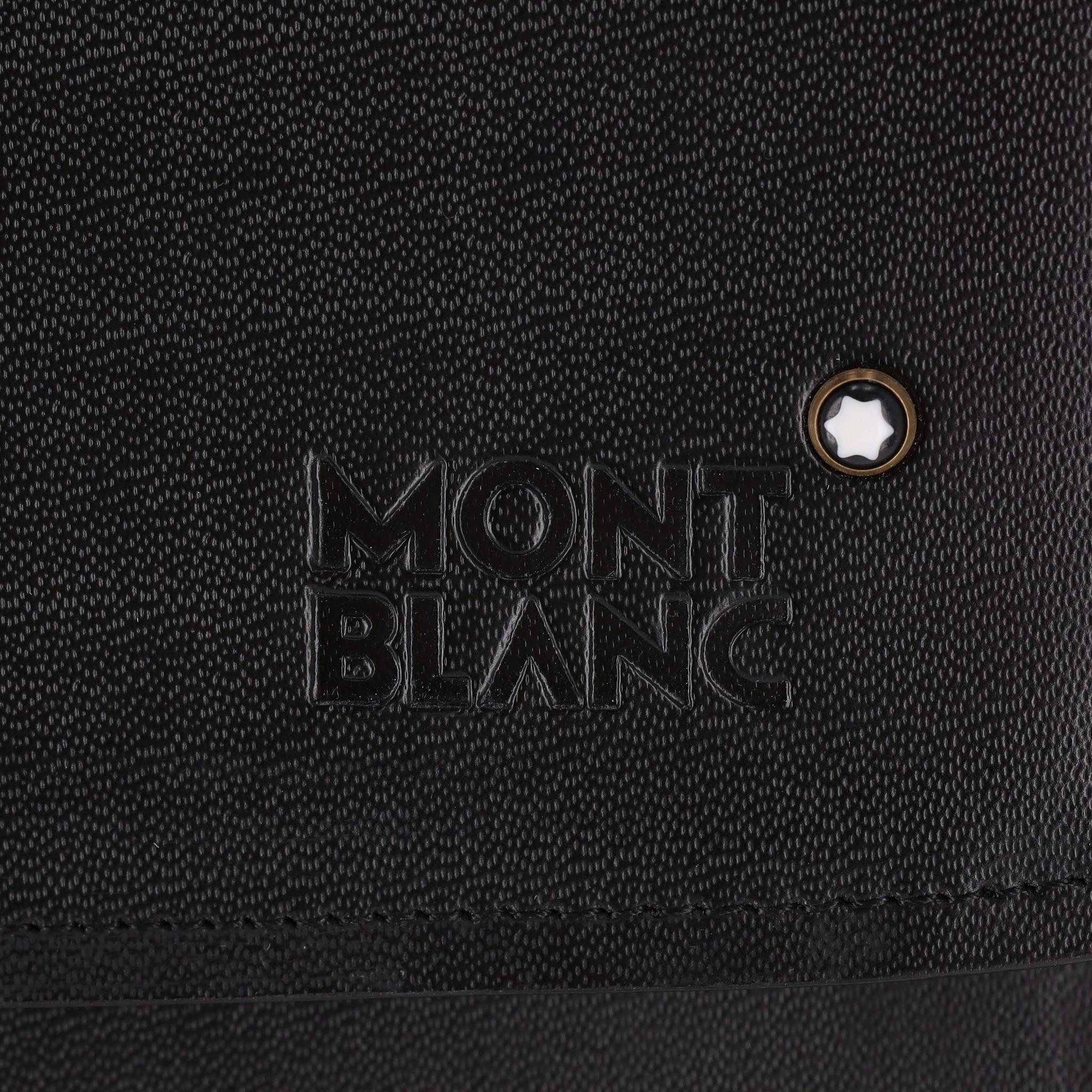 Montblanc Leather Medium Briefcase For Sale 5