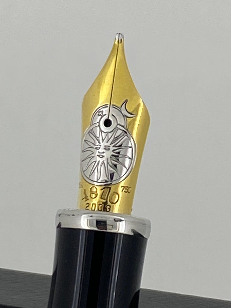 Montblanc Limited Edition Nicolaus Copernicus 4810 M 18K Gold Nib
