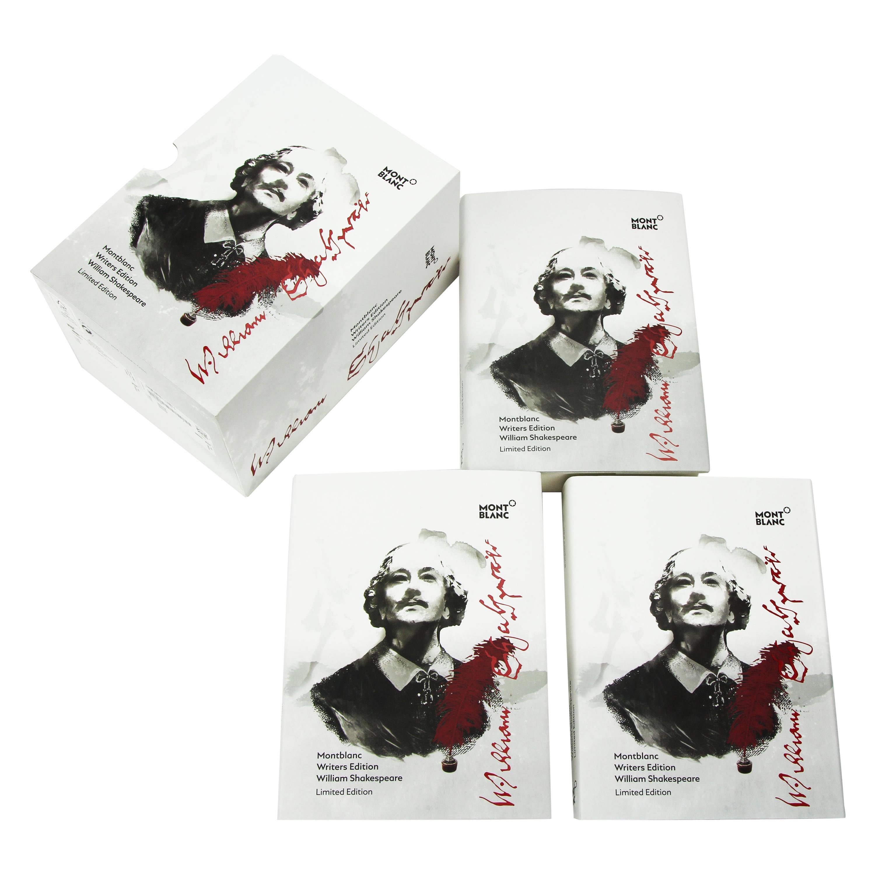 Montblanc Limited Edition William Shakespeare Brunnen:: Kugelschreiber:: Bleistift:: Box-Set