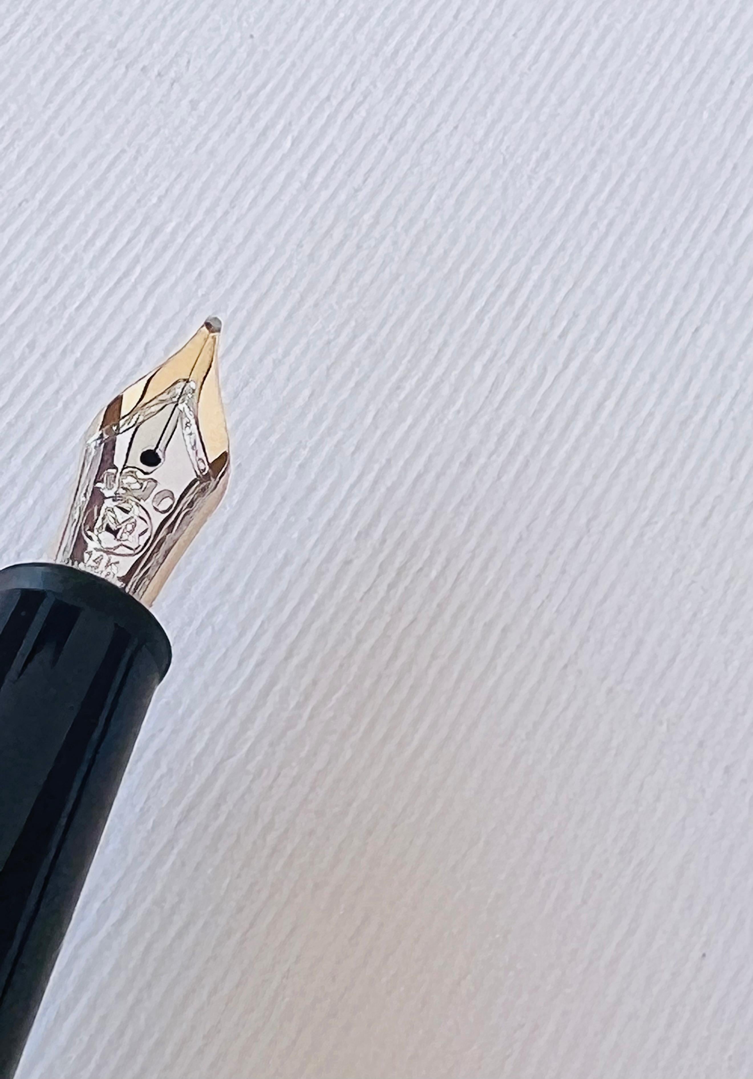 MONTBLANC Meisterstuck 0.06ct Diamante Classique 4810 NIB 585 Pluma Estilográfica 7