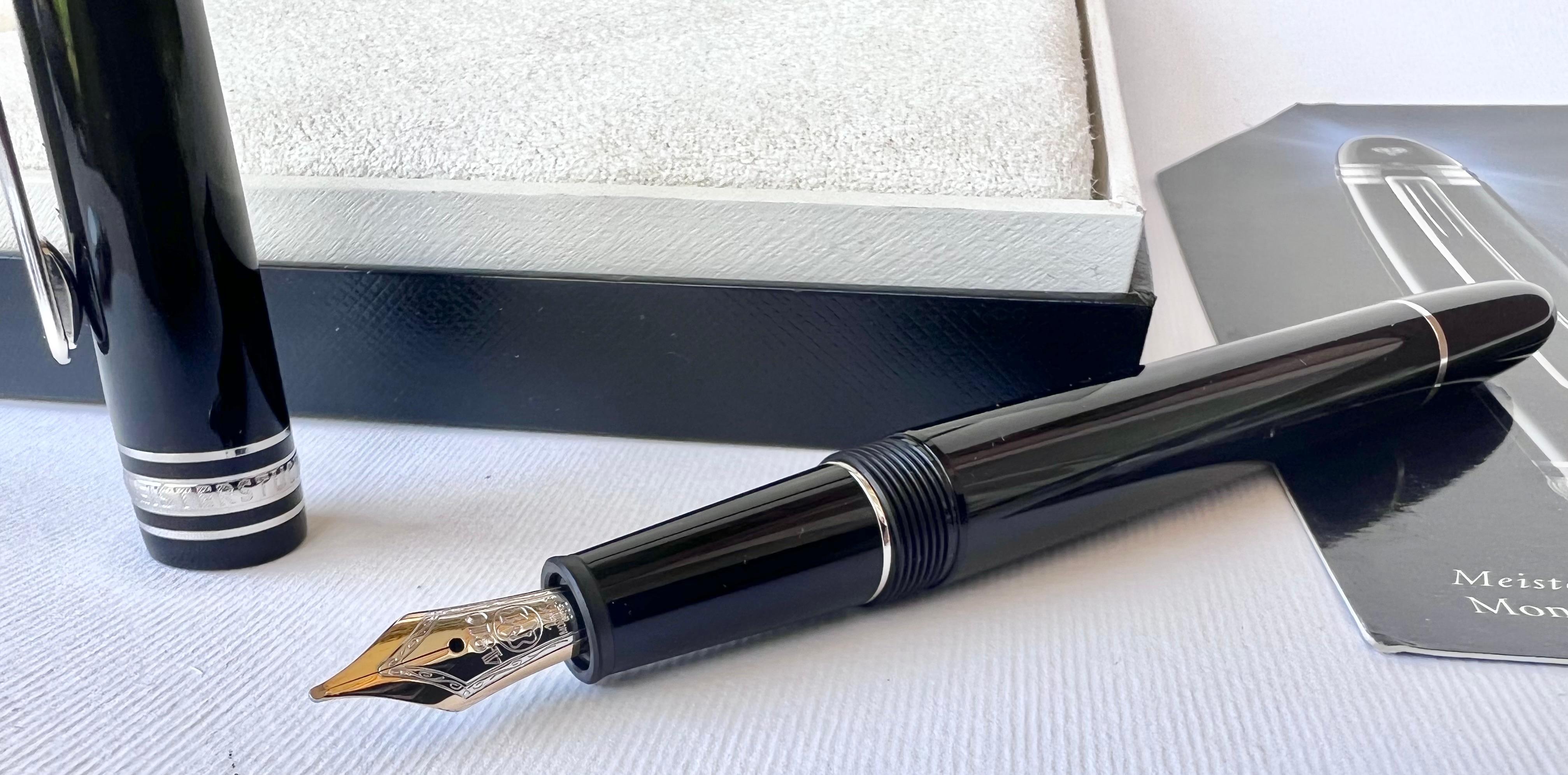 MONTBLANC Meisterstuck 0.06ct Diamante Classique 4810 NIB 585 Pluma Estilográfica 3