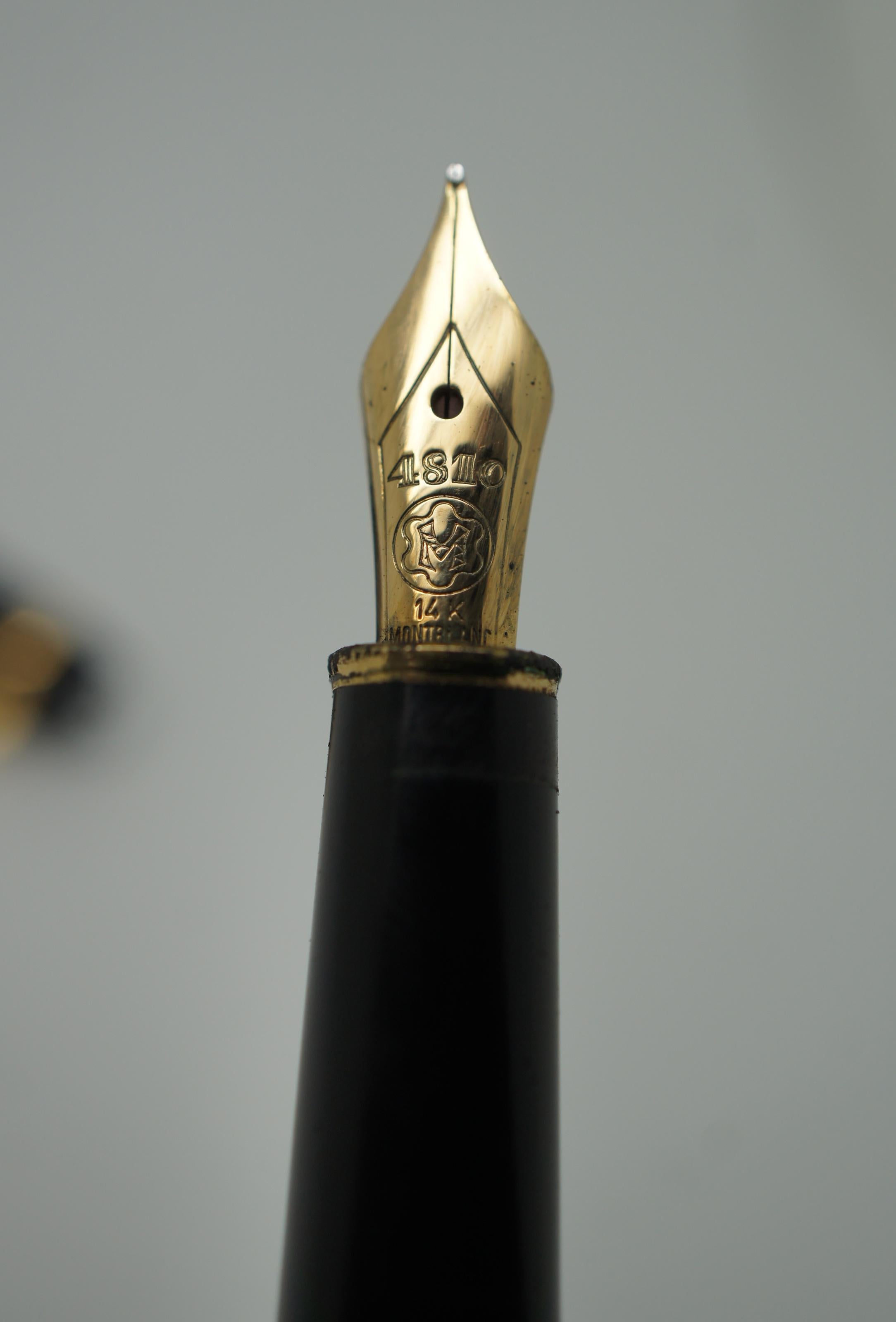 mont blanc 4810 fountain pen 14k price