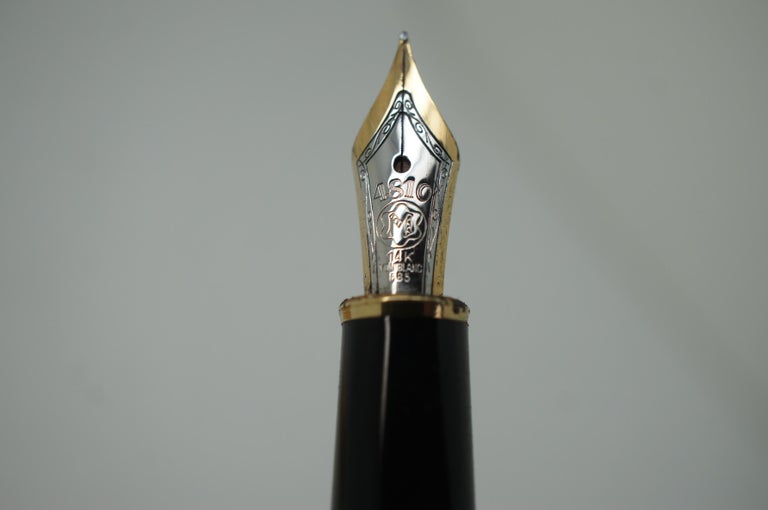 Montblanc Meisterstuck 14k Solitaire Gold Nib 4810 Barley Fountain