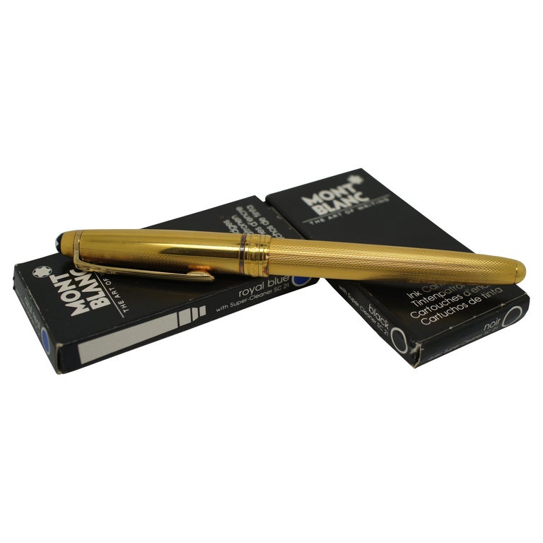 Montblanc Meisterstuck 14k Solitaire Gold Nib 4810 Barley Fountain Pen 585  at 1stDibs | montblanc meisterstuck 4810 14k 585, montblanc 4810 14k,  montblanc wedding pen