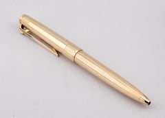 Montblanc Meisterstuck 1876 14K Yellow Gold Ballpoint Pen w/ Box