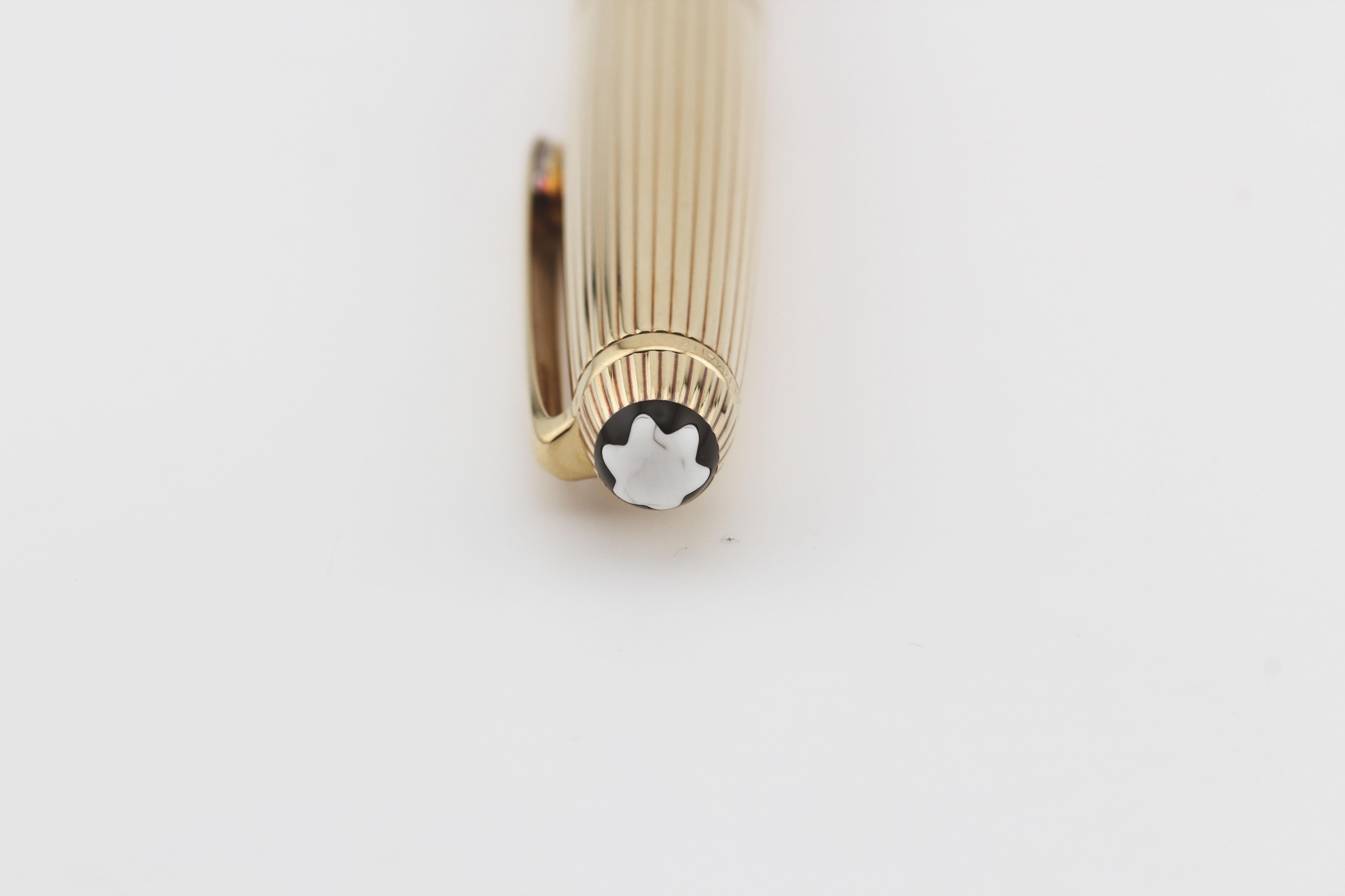 Montblanc MEISTERSTÜCK Bolígrafo Oro Amarillo 18K 1