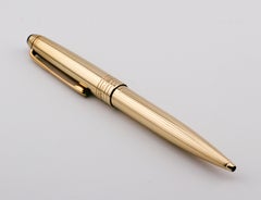 Vintage Montblanc MEISTERSTÜCK 18K Yellow Gold Ballpoint Pen