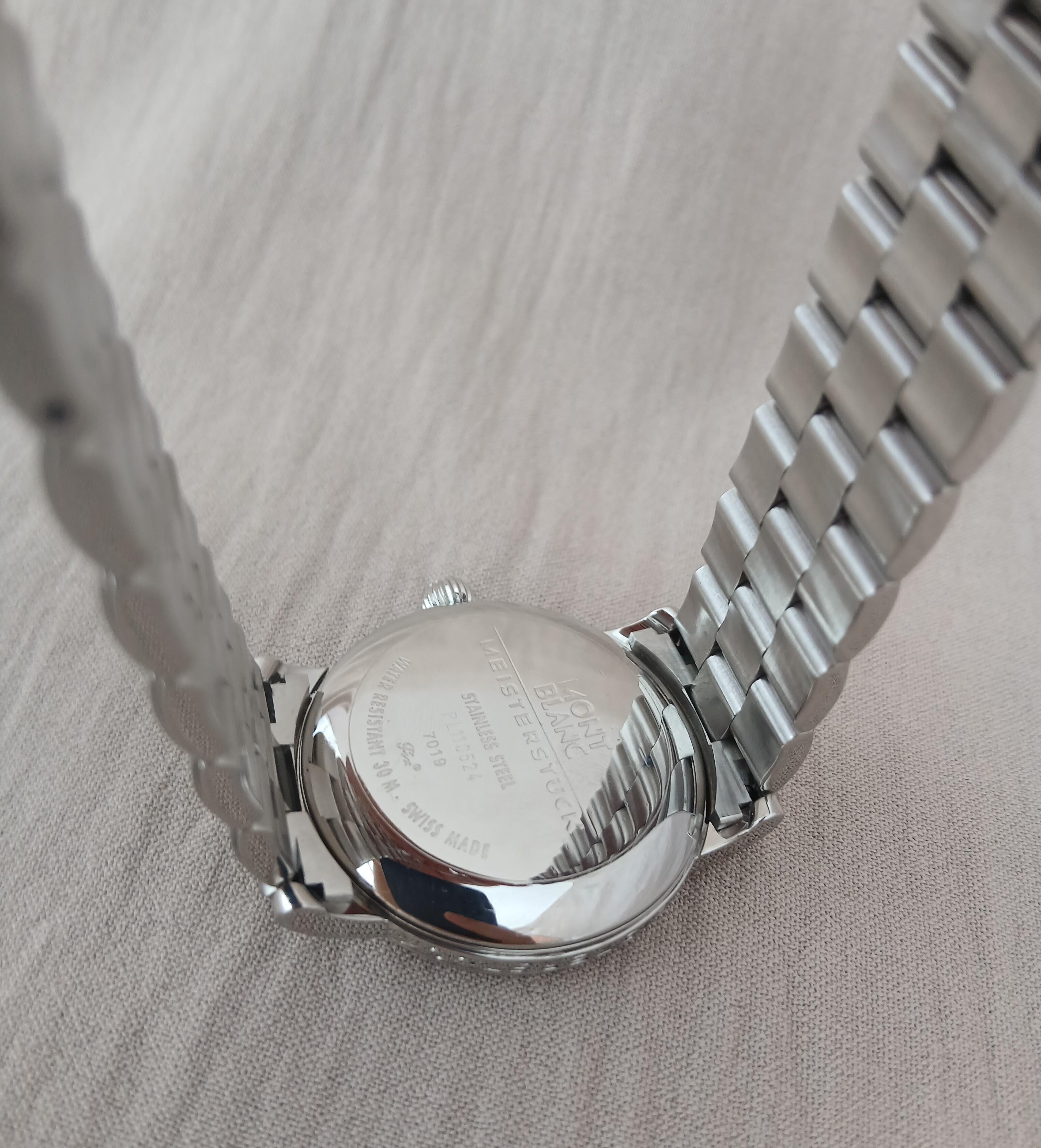 Montblanc Meisterstuck 7019 Negro Automático Acero inoxidable en venta 8