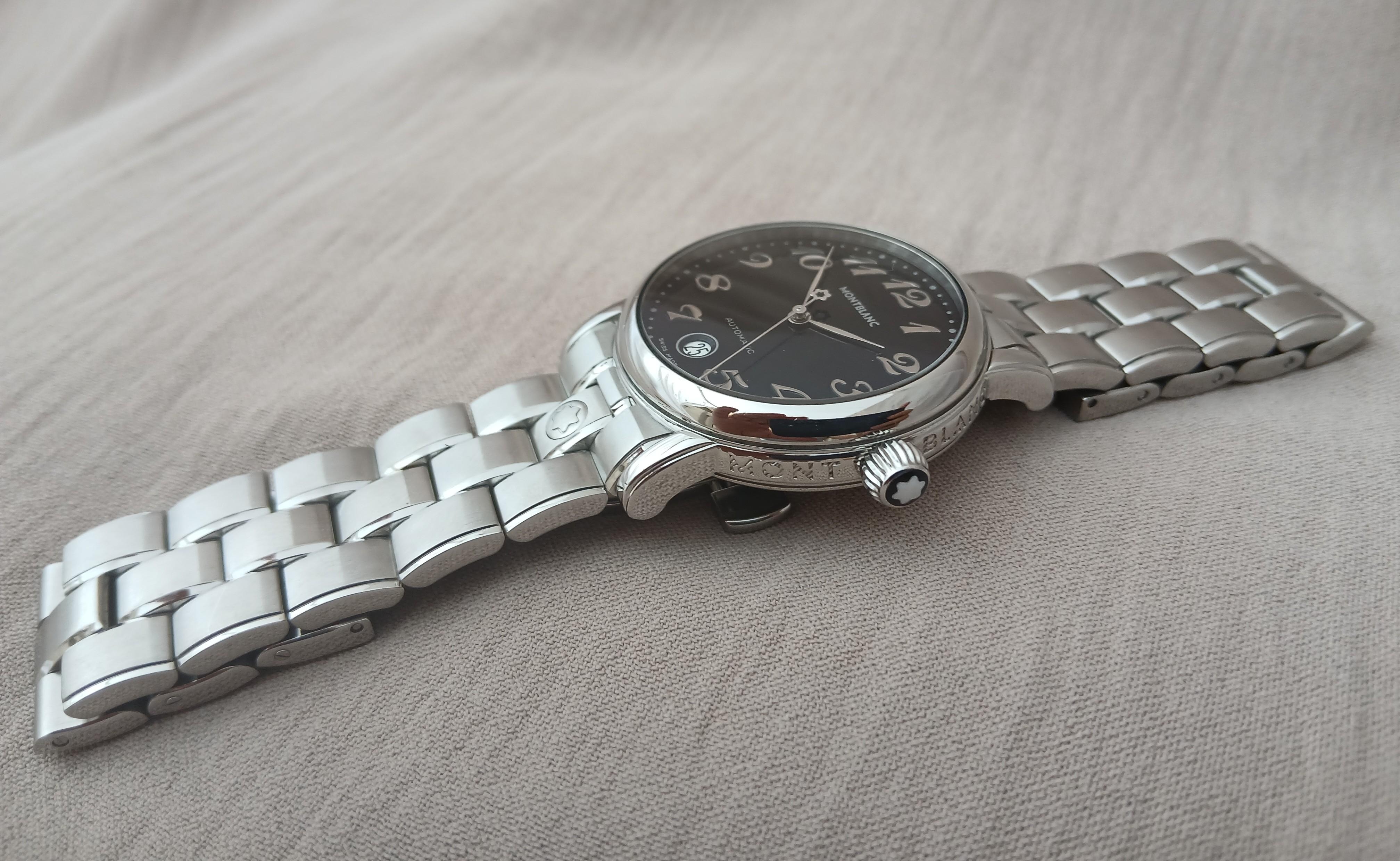 Montblanc Meisterstuck 7019 Negro Automático Acero inoxidable en venta 10