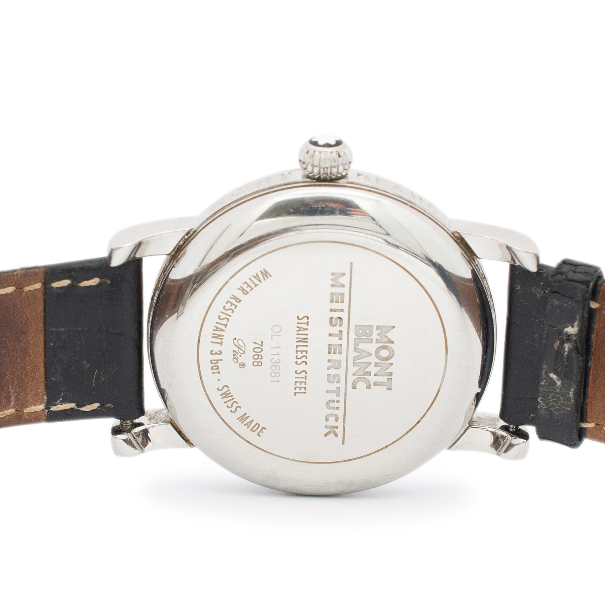 Montblanc meisterstuck watch cc40499 deals