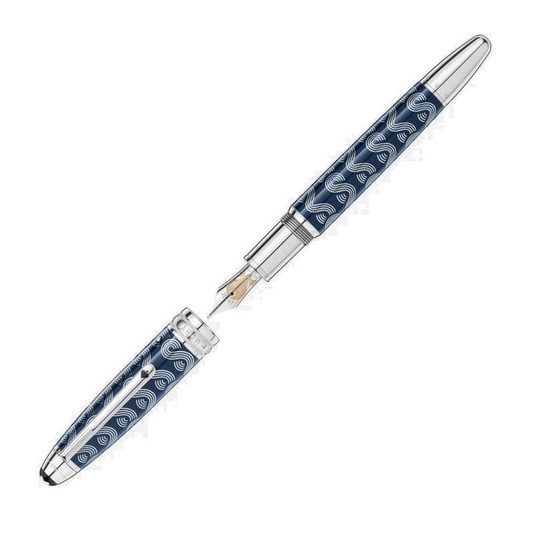 Montblanc Meisterstück Around the World in 80 Days Solitaire Fountain Pen  126353 For Sale at 1stDibs | montblanc 126353