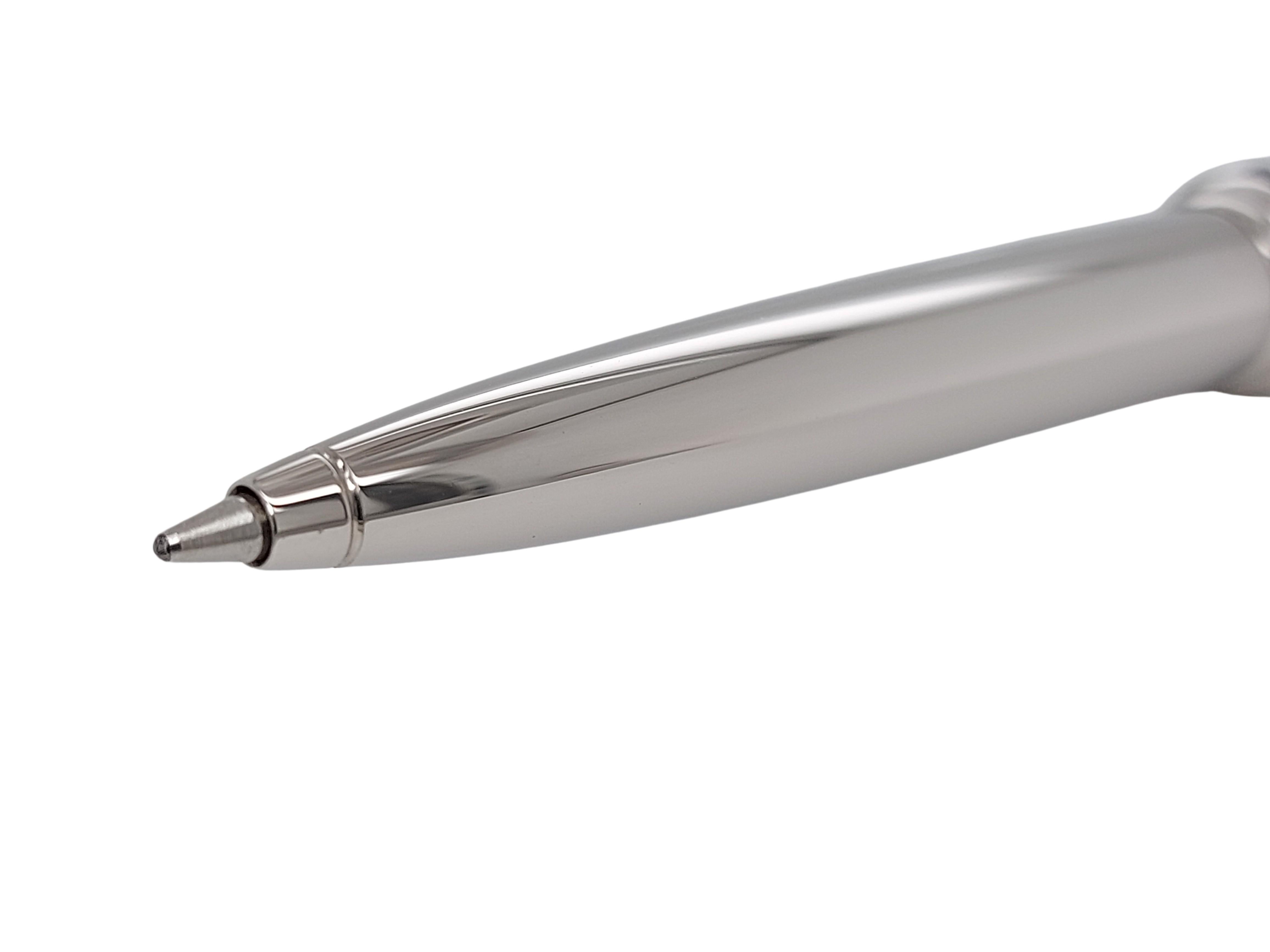 montblanc stainless steel pen