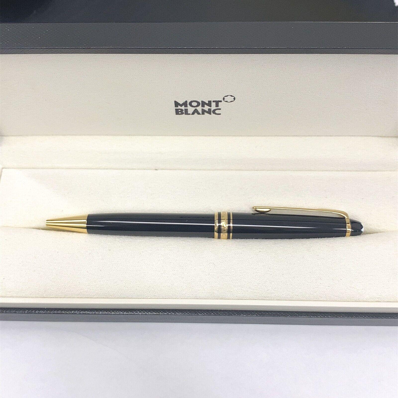 Montblanc Meisterstück Black Ballpoint Pen en excellent état en vente 1