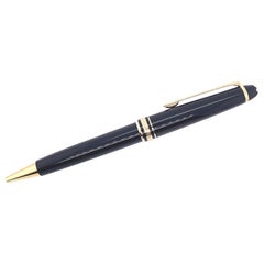 Penna a sfera nera Montblanc Meisterstück in ottime condizioni