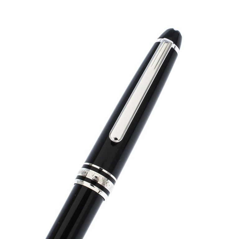 Montblanc Meisterstuck Black Resin Silver Tone Mechanical Pencil For