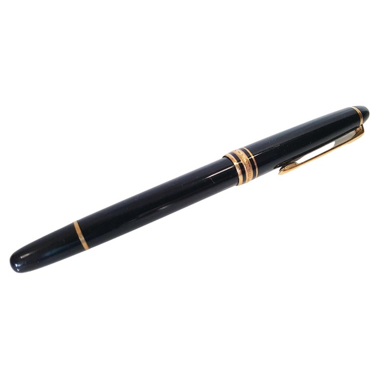 Writing Instruments Collector Box Montblanc Meisterstuck Classique Germany GoldGilt BlackResin Rollerball ...
