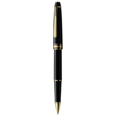 Montblanc Meisterstuck Classique Gold Luxury Rollerball Pen 12890