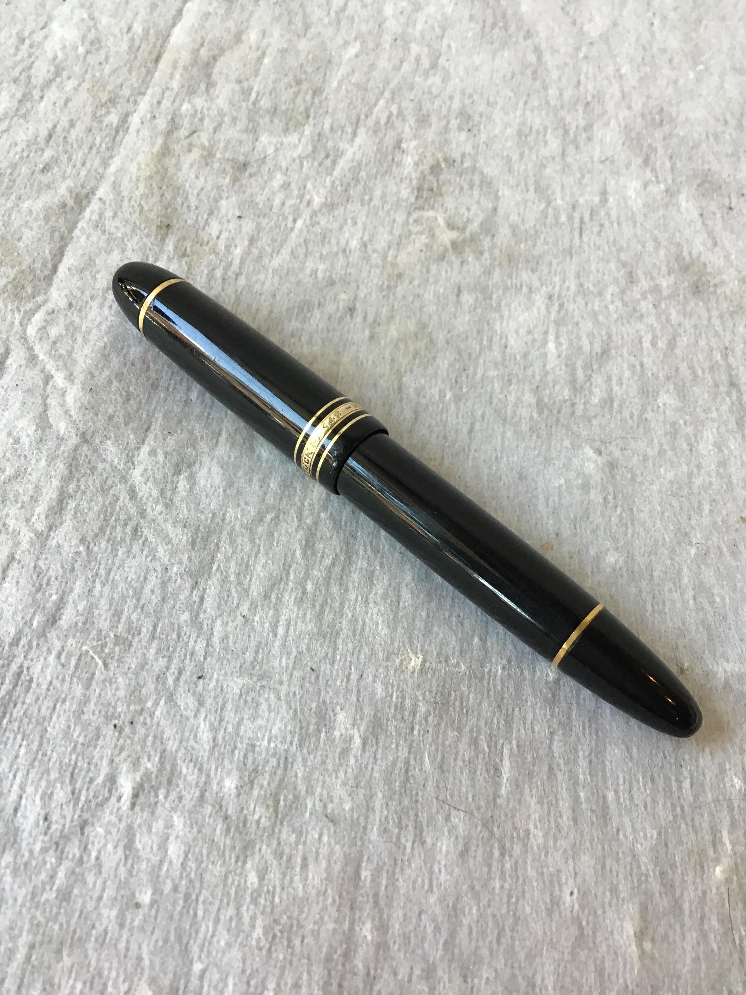 Montblanc Meisterstuck Fountain Pen 4810 In Fair Condition In Tarrytown, NY
