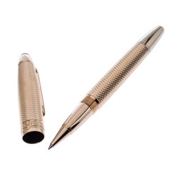 Montblanc Meisterstück Geometry Solitaire Gold Coated Rollerball Pen