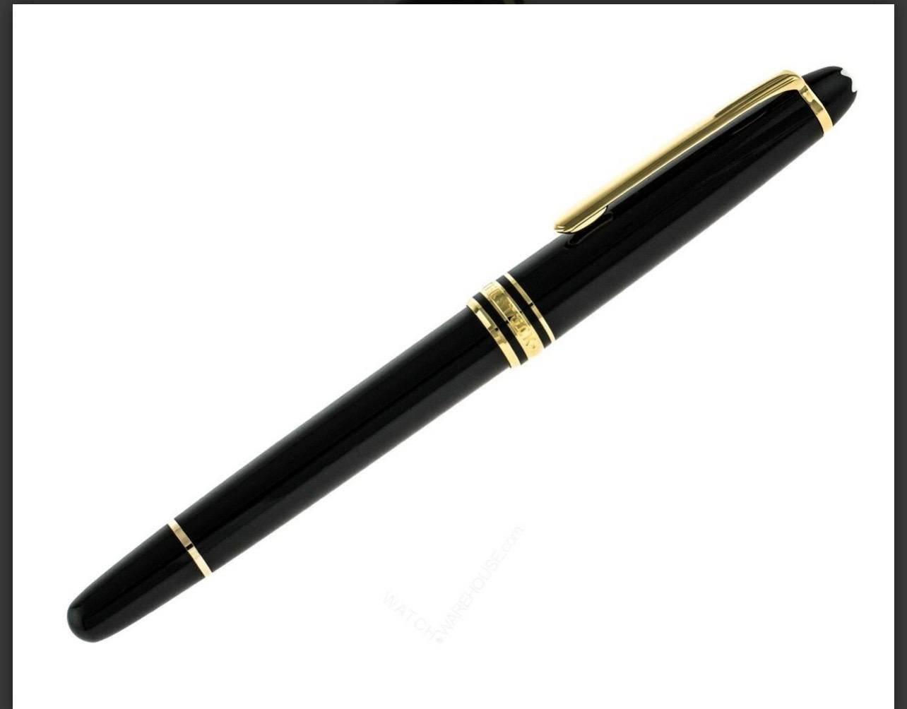 Montblanc Meisterstück Gold-Coated Ballpoint Pen, Excellent In Excellent Condition In New York, NY