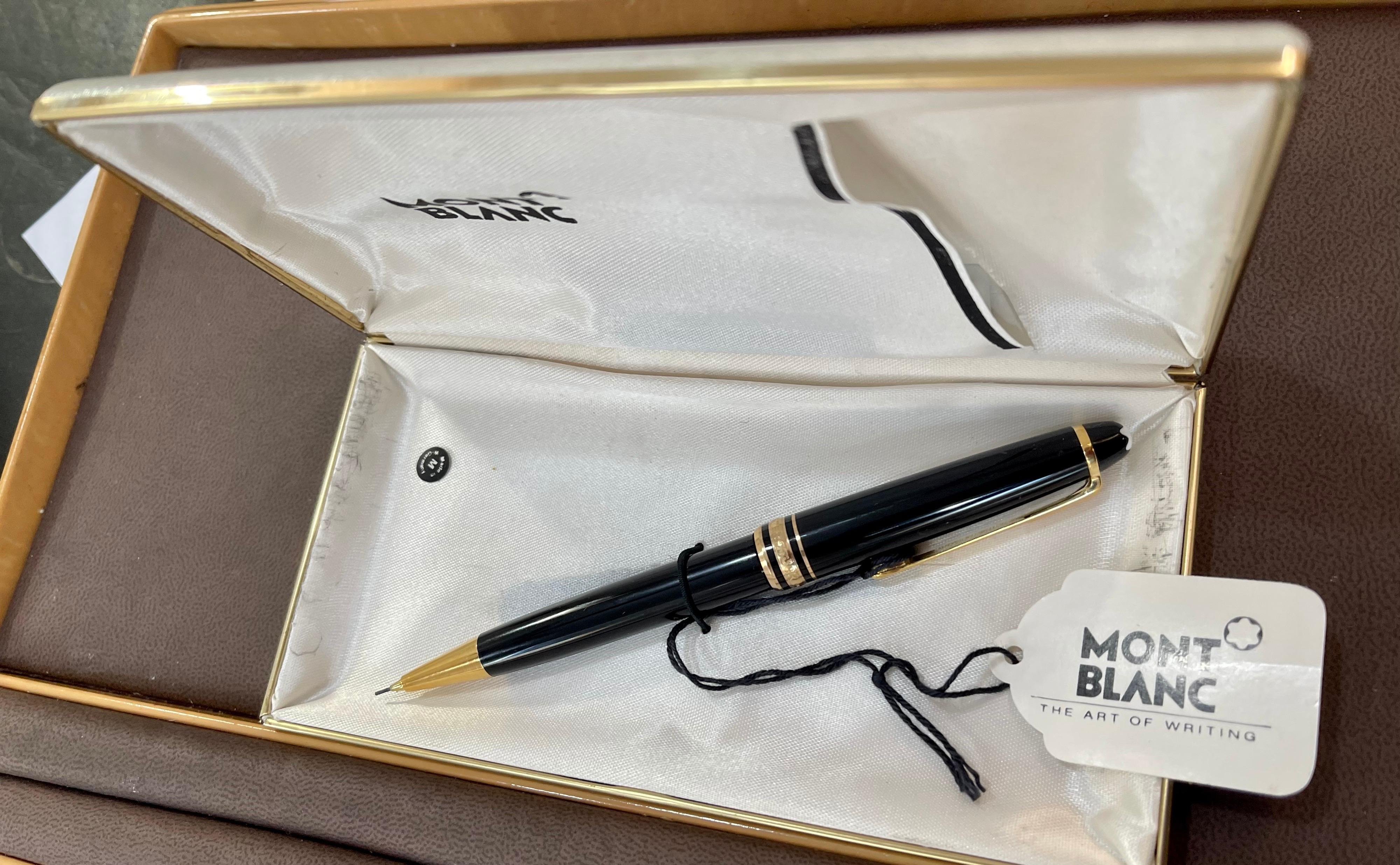 Montblanc Meisterstück Gold-Coated Classique Mechanical Pencil, with Gift Box 1