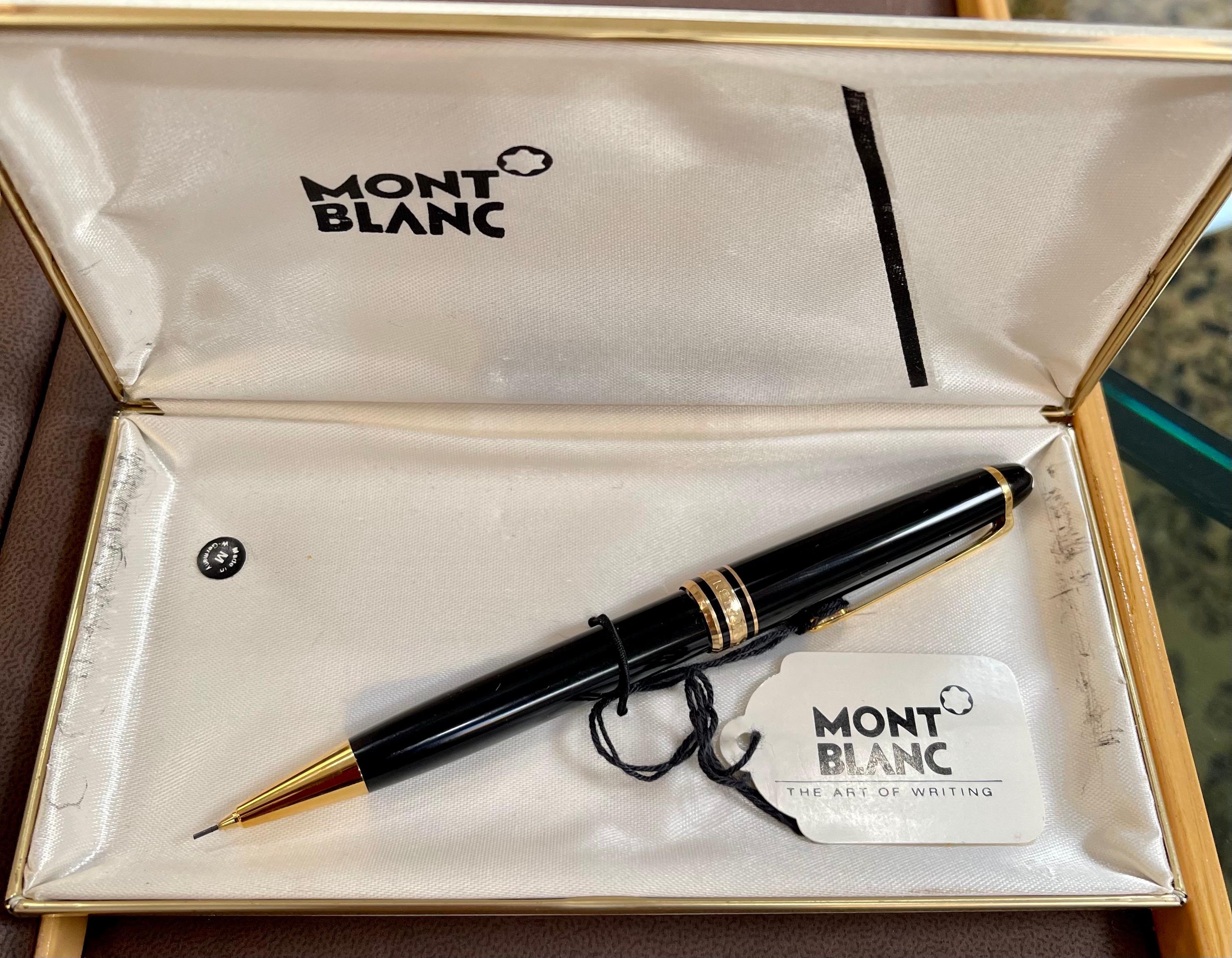Montblanc Meisterstück Gold-Coated Classique Mechanical Pencil, with Gift Box 2