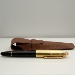 Montblanc Meisterstück 18K Gold Fountain Pen with Ruby