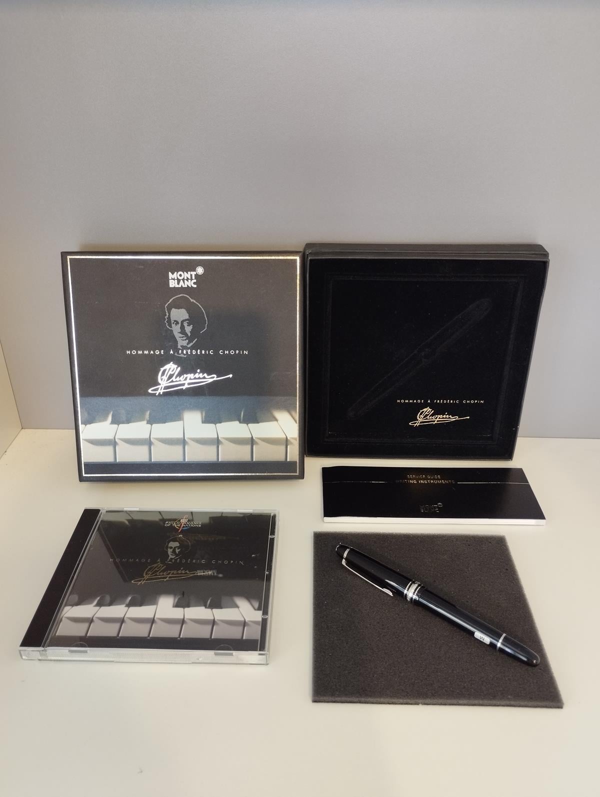 Montblanc Meisterstuck Hommage à F. Chopin Fountain Pen 3