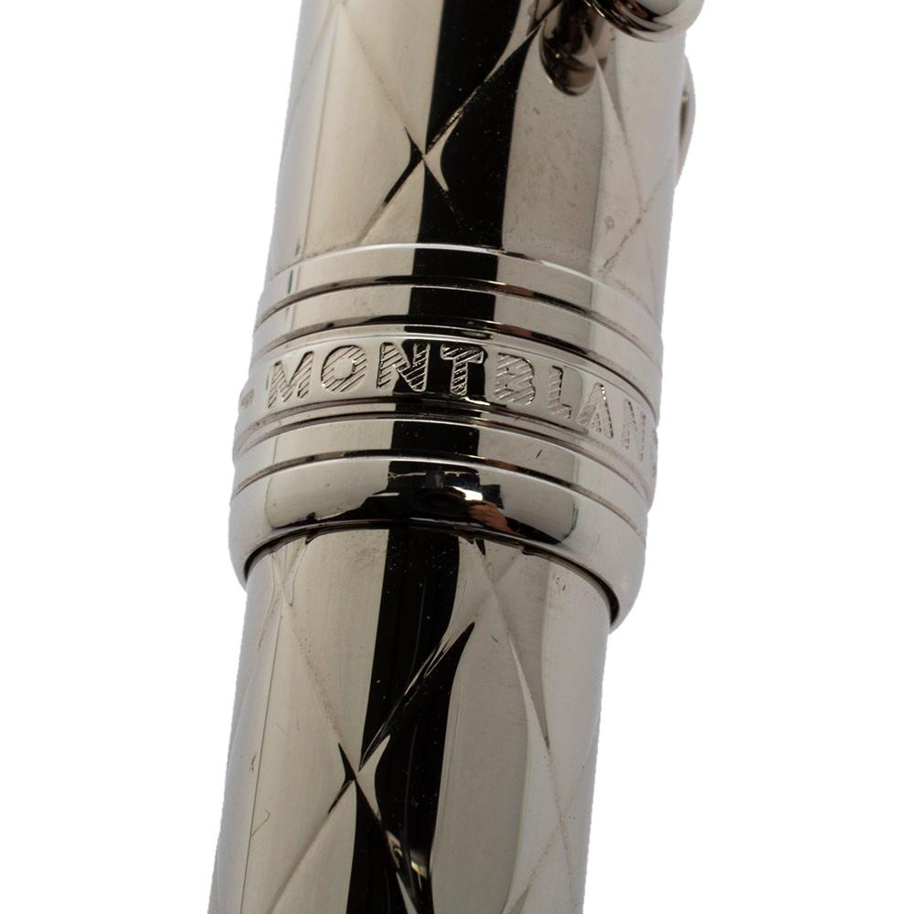 Men's Montblanc Meisterstuck Jungle Eyes Platinum Plated Fountain Pen