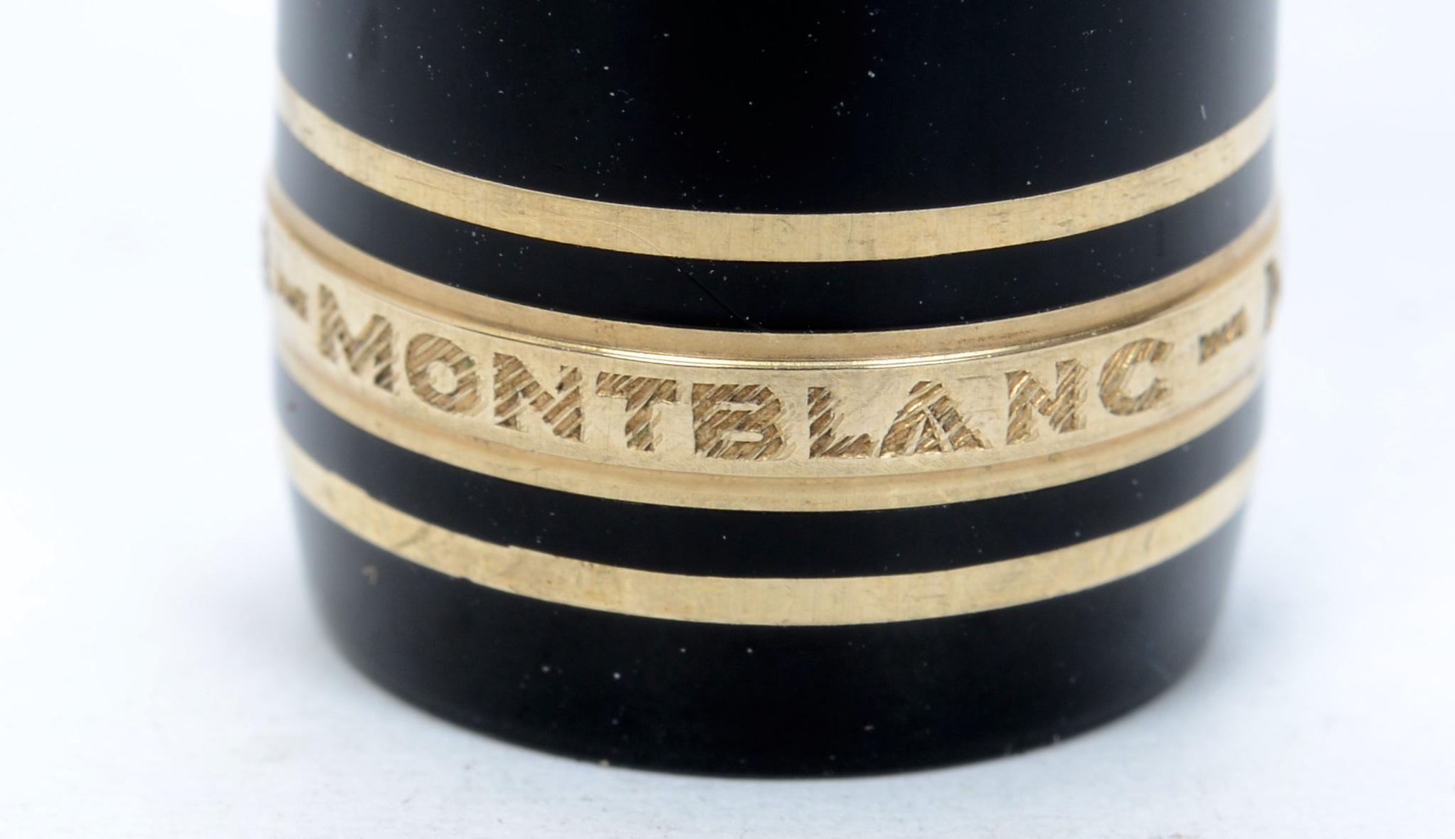 Montblanc Meisterstuck Le Grand 149 18K M Plumín Bicolor Pluma Estilográfica en venta 5