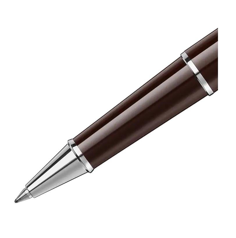 Features
Clip
Rhodium-coated fittings and clip with lacquered yellow star
Barrel in brown precious resin
Cap
Platinum-coated, brushed and etched with drawing of the desert and the aviator's airplane
NIB
18 K champagne gold nib, with the Petit