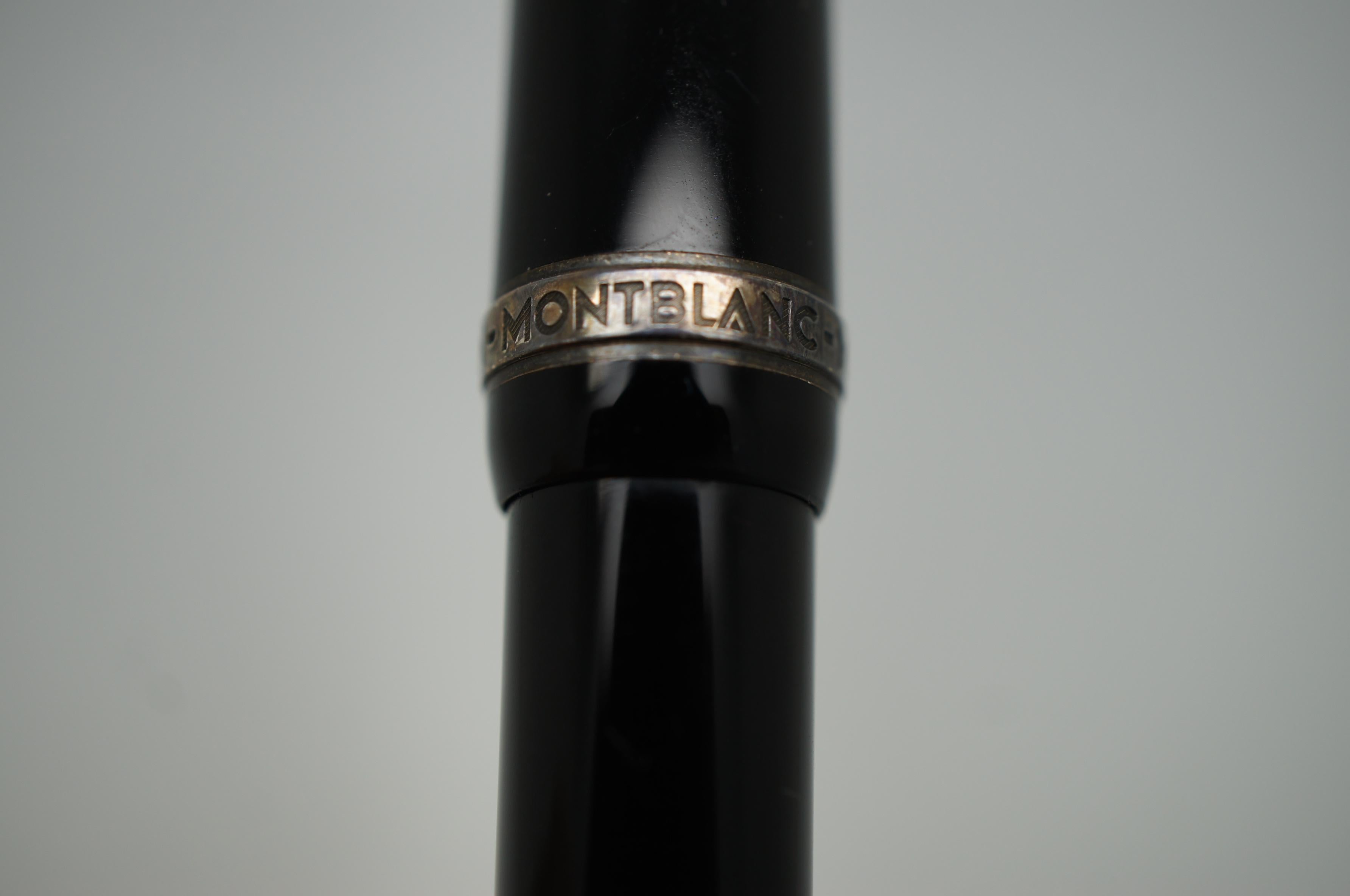 Montblanc Meisterstuck Ltd Sterling 925 Agatha Christie Ballpoint Snake Pen Box 3