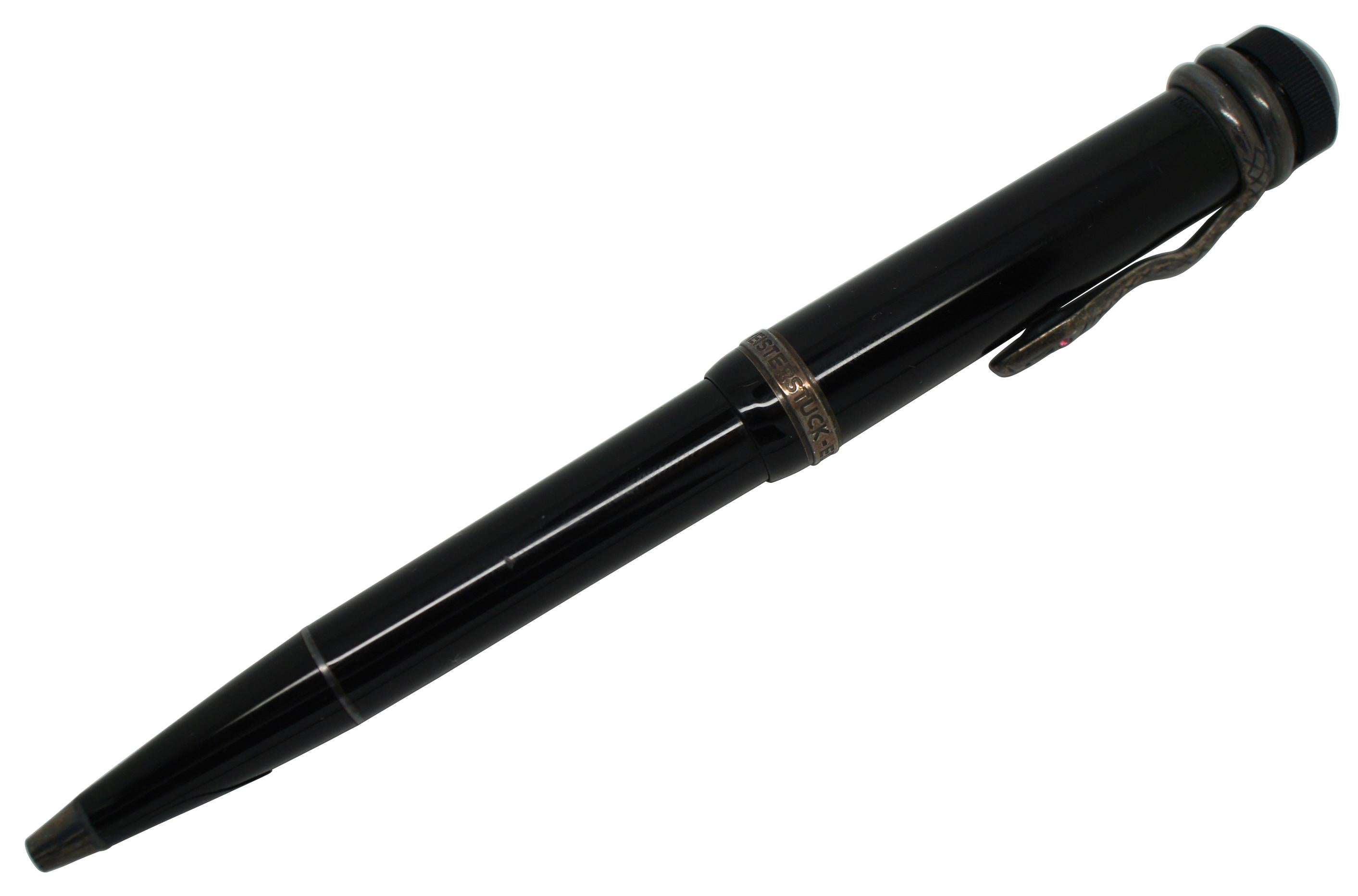 montblanc pen with snake