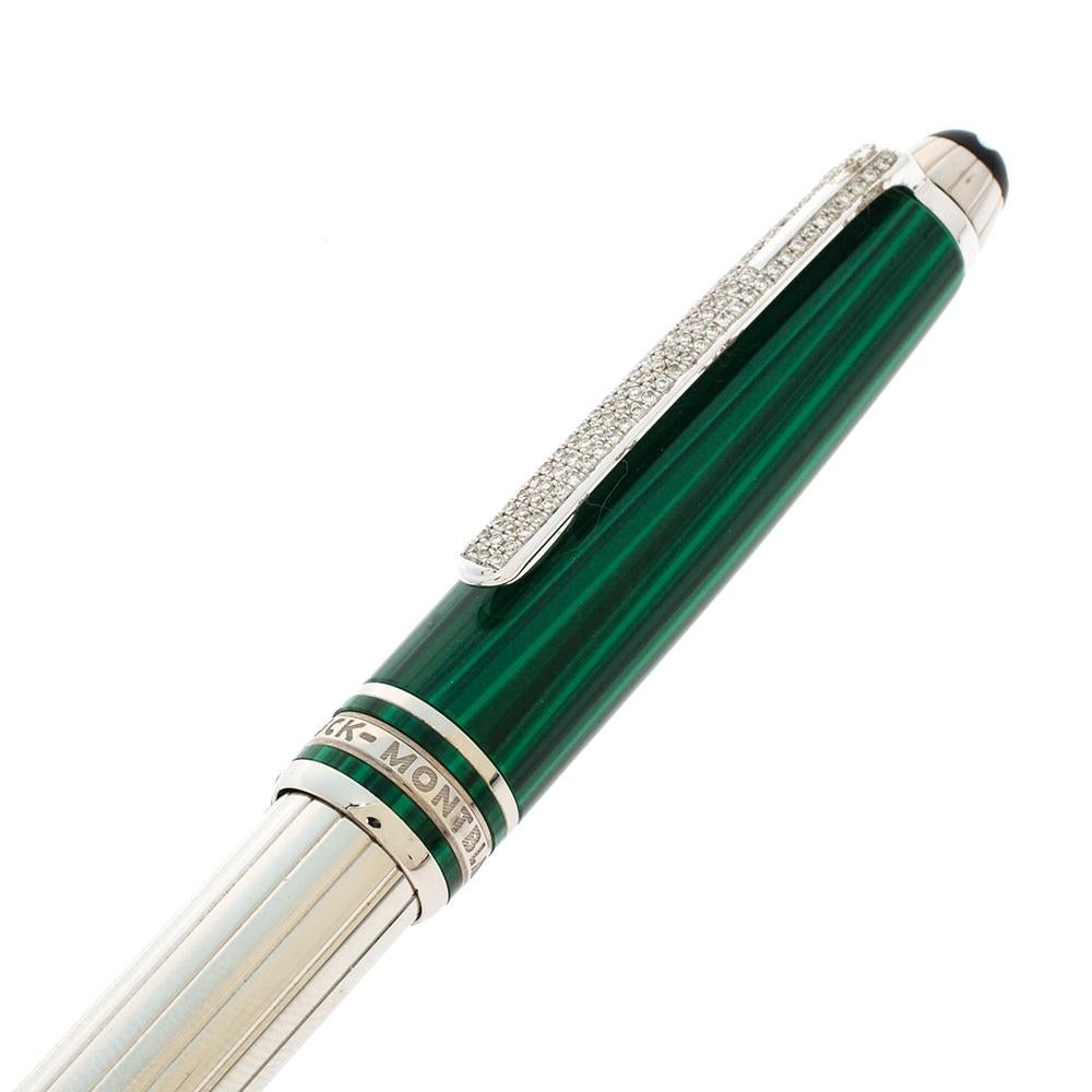 green montblanc pen