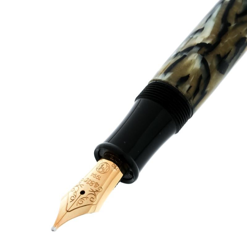 Black Montblanc Meisterstuck Oscar Wilde Special Edition Fountain Pen, 18k Gold Nib