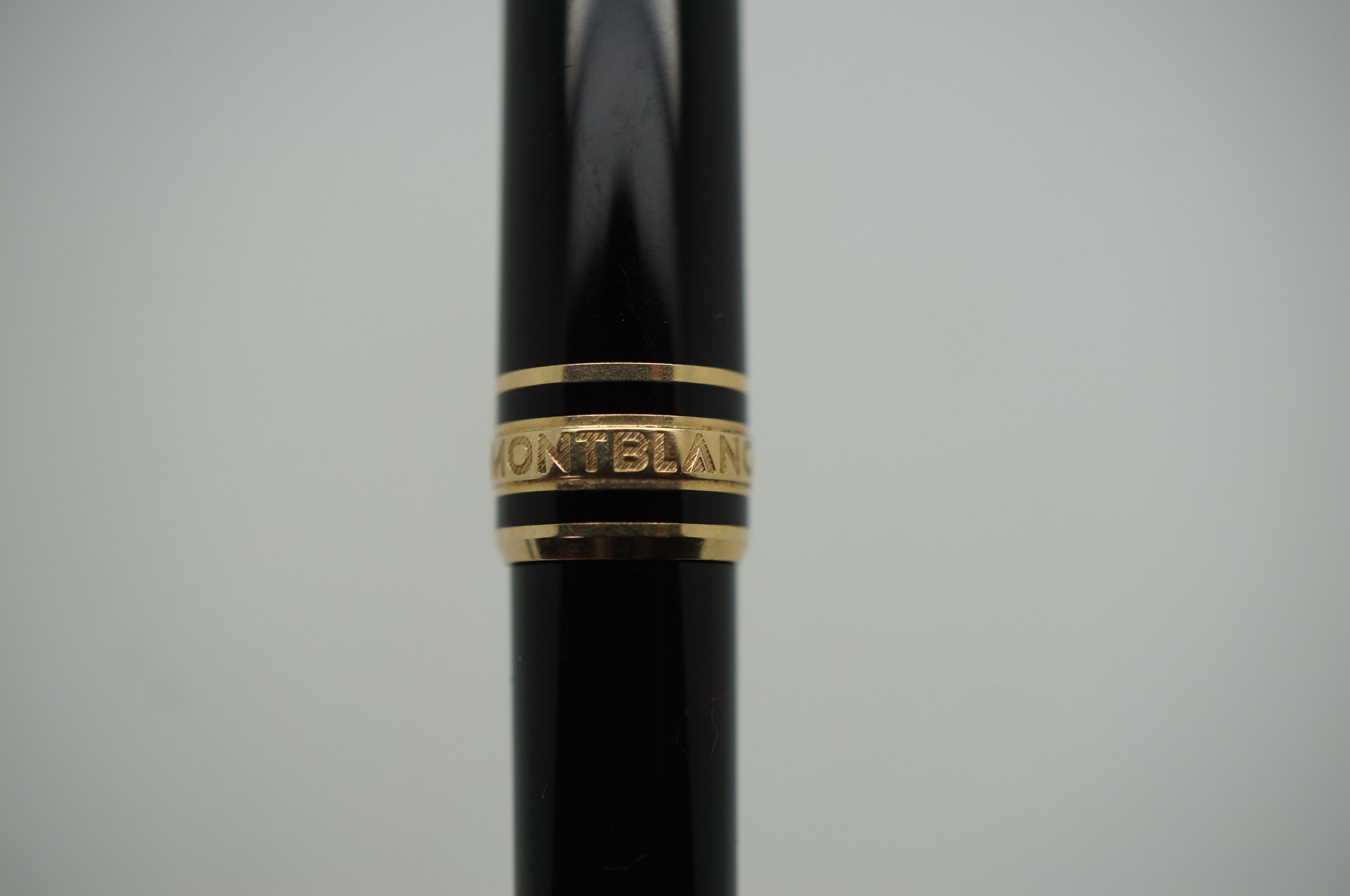 Montblanc Meisterstuck Petite Prince Ballpoint Pen Black Gold Germany 3