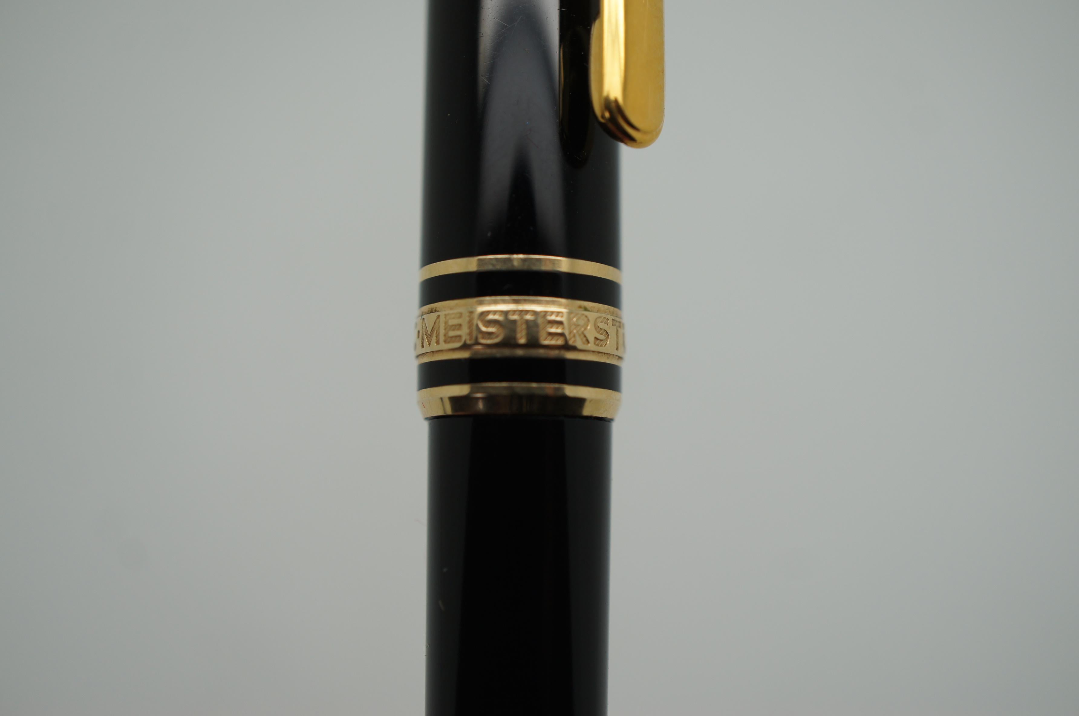 Montblanc Meisterstuck Petite Prince Ballpoint Pen Black Gold Germany 4