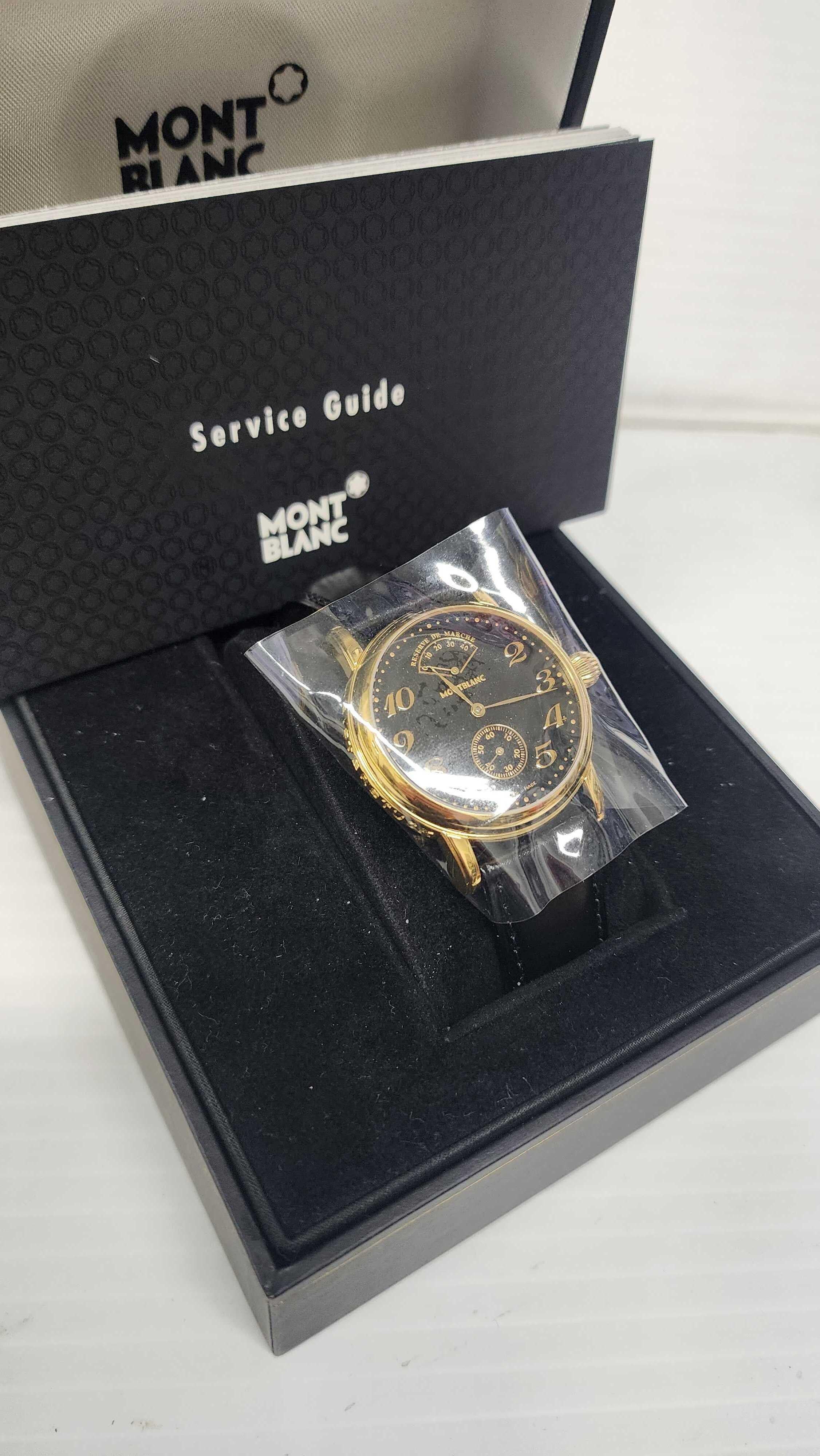 Reloj Montblanc Meisterstück Reserve De Marche Manual Suizo Ref. 7003 Movimiento estético