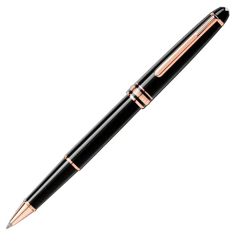 Montblanc Meisterstück Rose Gold-Coated Classique Rollerball 112678