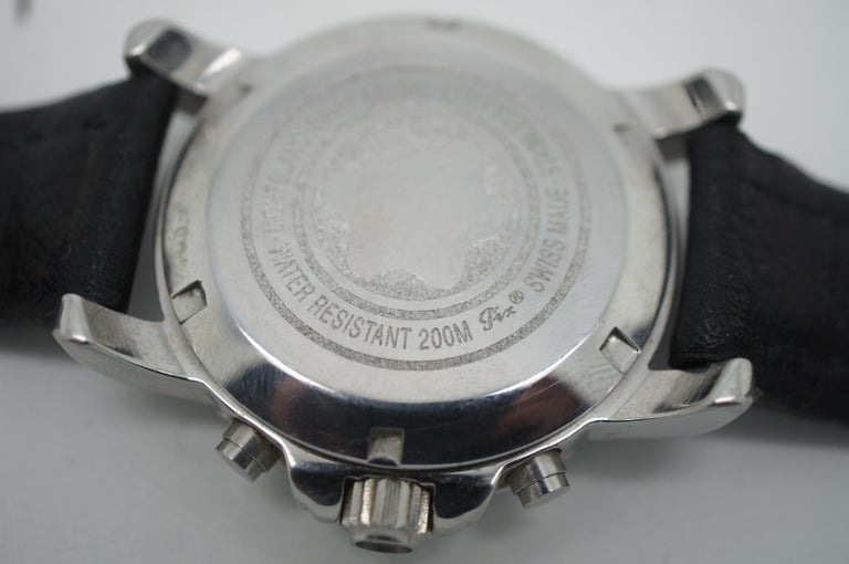 Montblanc Meisterstuck Sport 7037 Mens Chronograph Divers Wristwatch