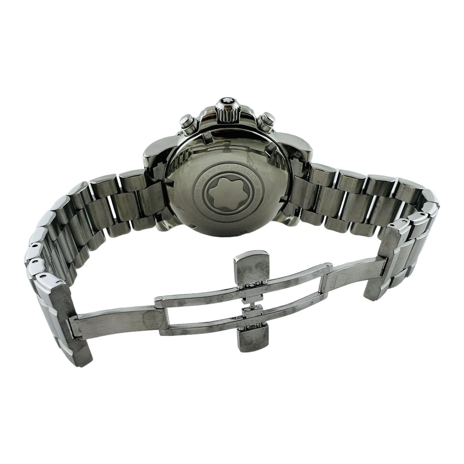 Montblanc Meisterstuck Sport Chrono pour hommes 7034 n°15775 Bon état à Washington Depot, CT