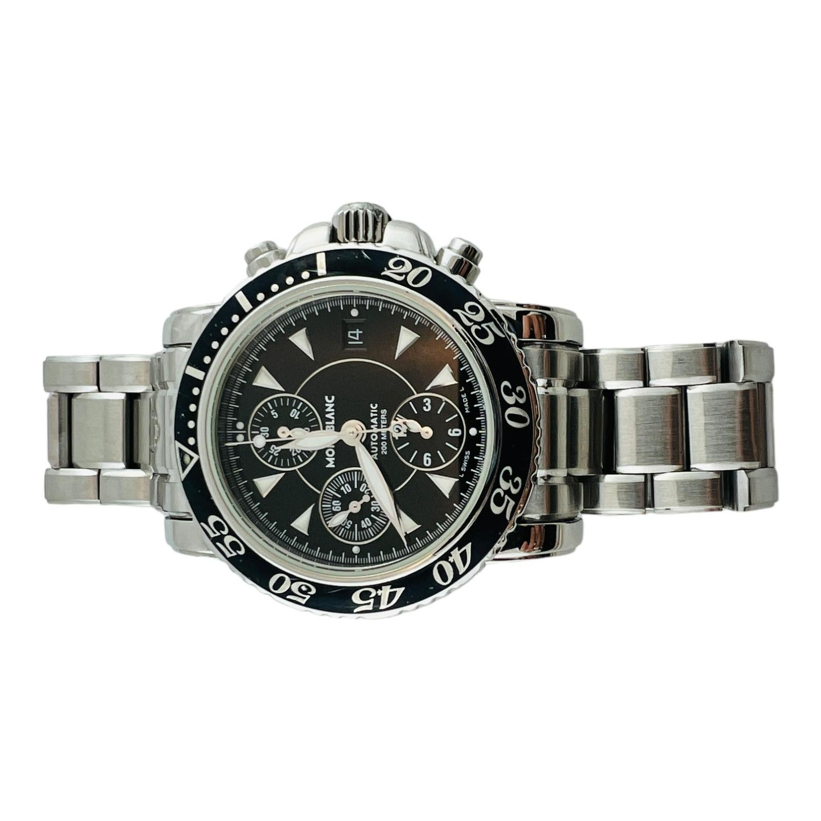  Montblanc Meisterstuck Sport Chrono pour hommes 7034 n°15775 Pour hommes 