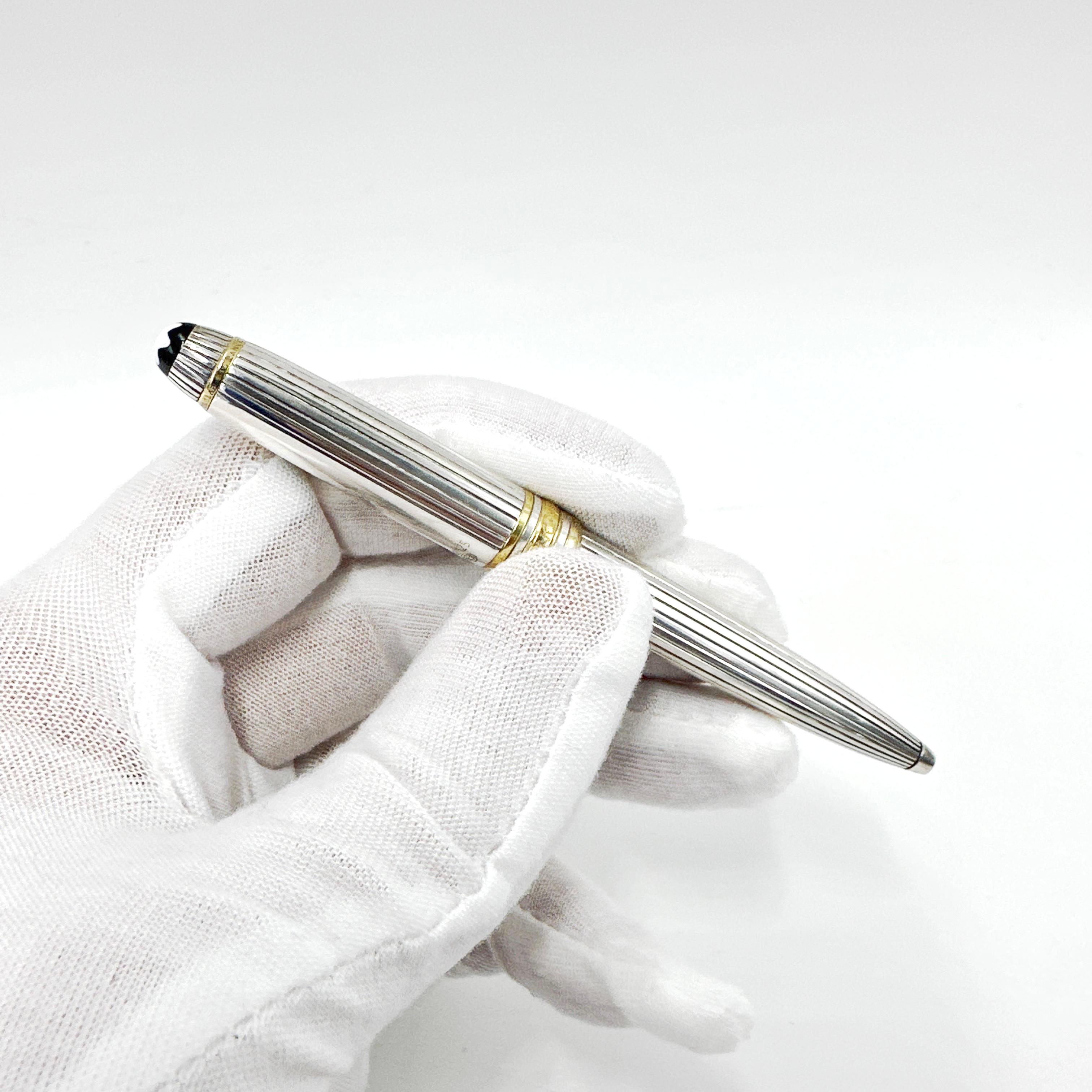 Montblanc Meisterstück Sterling Silber Kugelschreiber 6