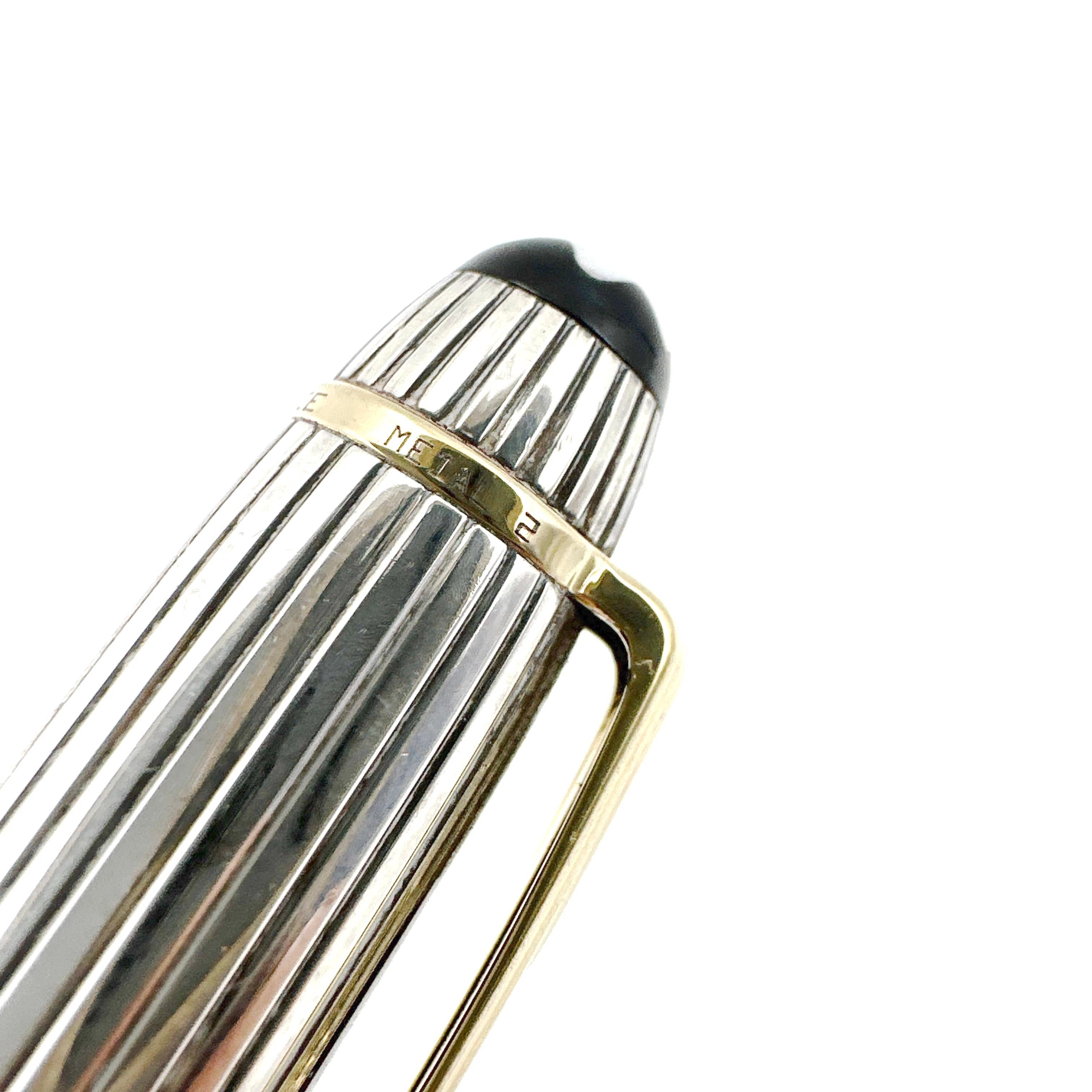Montblanc Meisterstück Sterling Silber Kugelschreiber 4