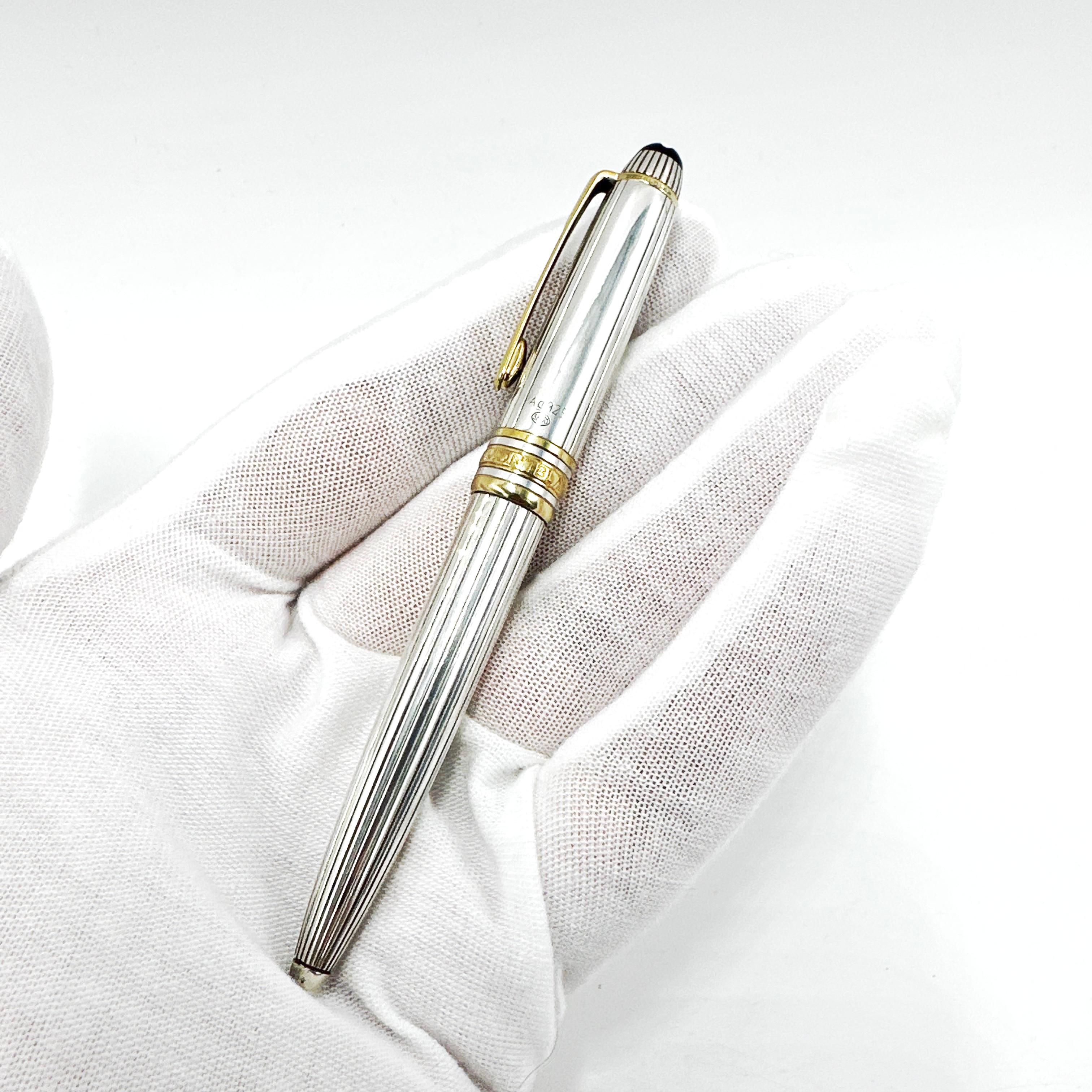 Montblanc Meisterstück Sterling Silber Kugelschreiber 5