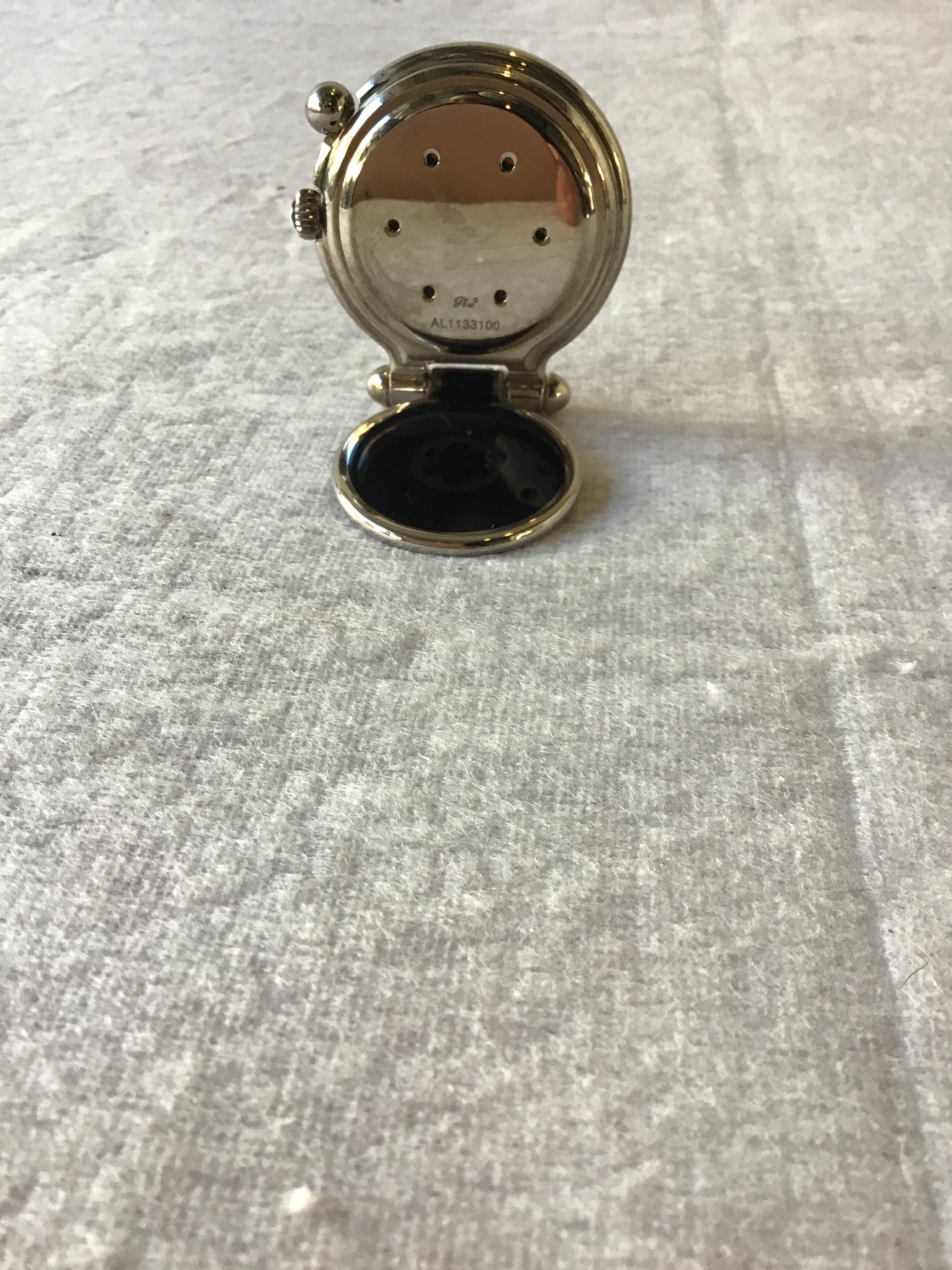 Contemporary Montblanc Meisterstuck Travel Alarm Clock
