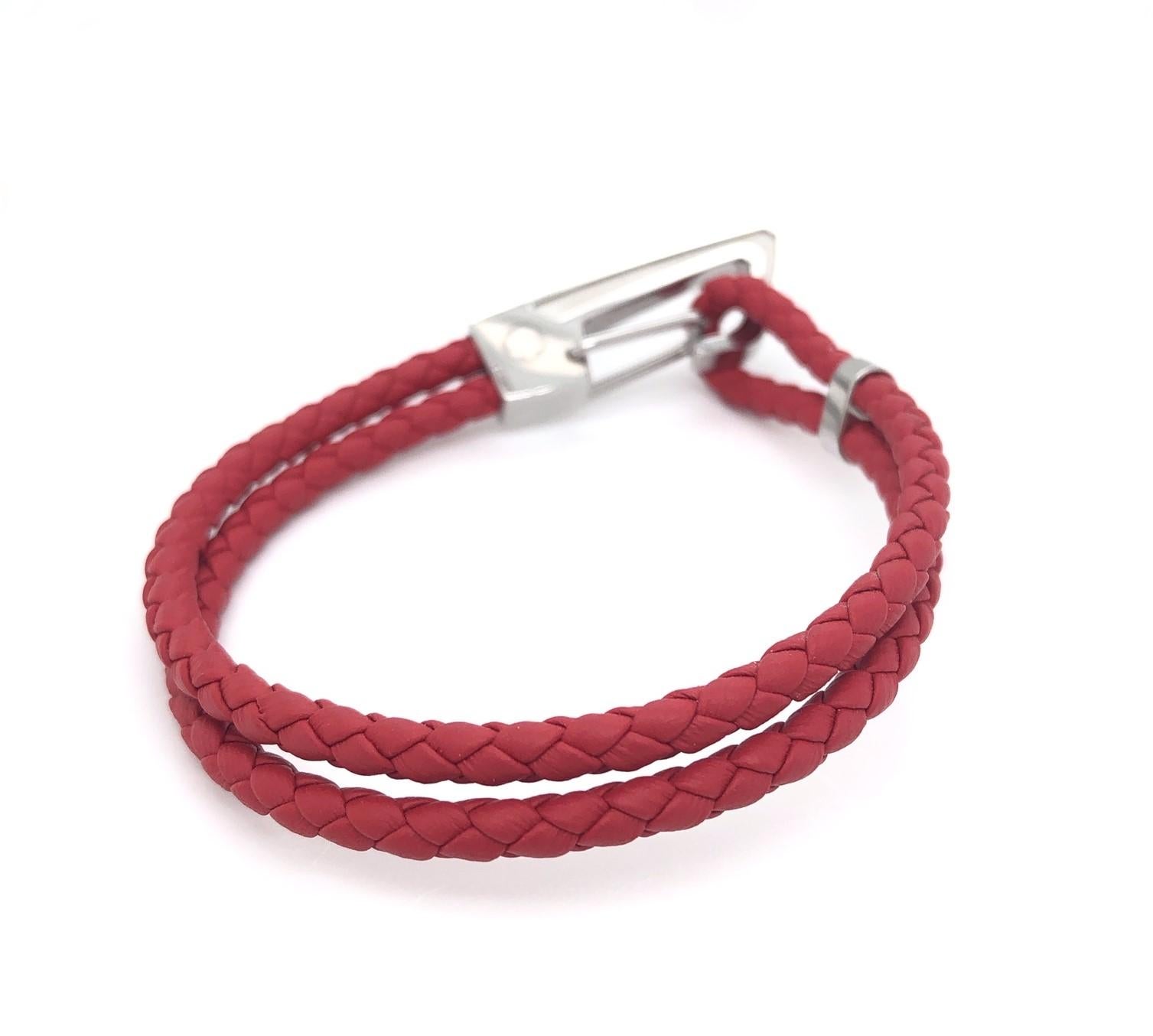 montblanc red bracelet