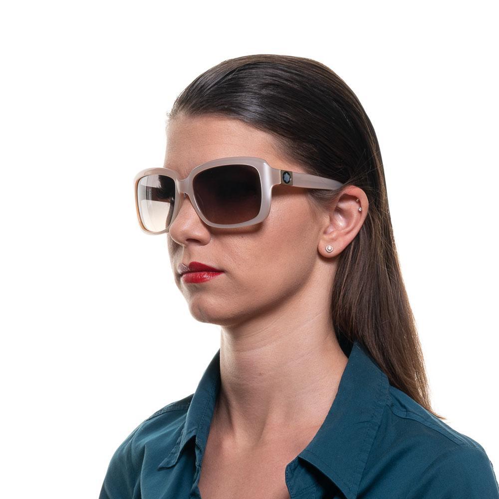 Women's Montblanc Mint Women Beige Sunglasses MB466S 5974F 59-16-141 mm