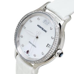 Montblanc MOP Diamonds Princess Grace De Monaco Women's Wristwatch 34 mm